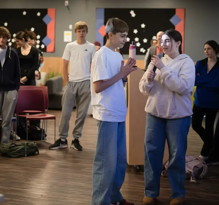 Students Participating in KabShab