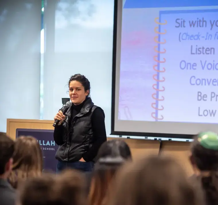 Students Attending Assembly by Megan Miraglia