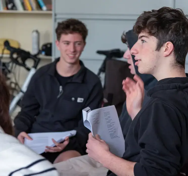 Students Particiapting in a Discussion in Class